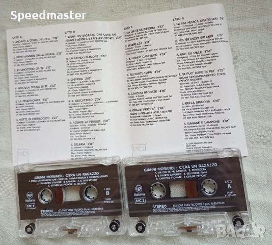 Gianni Morandi - C'era un ragazzo, снимка 3 - Аудио касети - 54032098