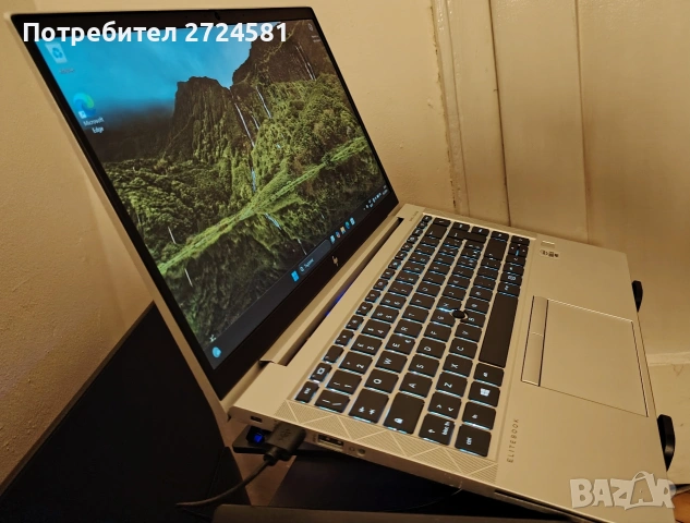 Бизнес лаптоп с най-добрата защита ! HP EliteBook 840 G8 Intel Core i5-1145G7 11-то поколение, снимка 2 - Лаптопи за работа - 54681770