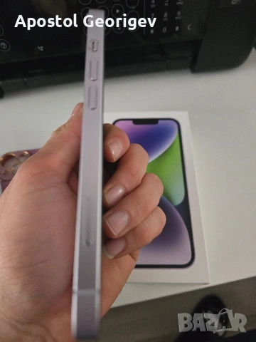 iphone 14 128GB лилав, снимка 4 - Apple iPhone - 54316522