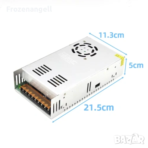 Захранване 24V 20.0А 500W Switching Power Supply Light Transformer AC 110V 220V to DC 24V, снимка 3 - Други - 54920402