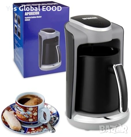 Автоматична машина за турско кафе 4 чаши 400W 250ml