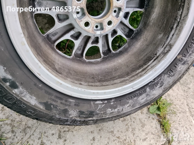 Алуминиева джанта + гума за BMW, снимка 8 - Аксесоари и консумативи - 55094870