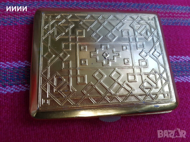 Румънска табакера, снимка 2 - Антикварни и старинни предмети - 54584675