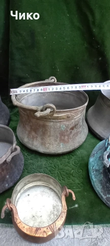 8бр малки бакърени менчета , снимка 11 - Антикварни и старинни предмети - 54125838