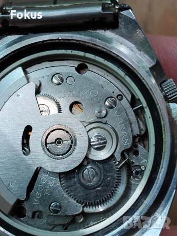 Мъжки ръчен часовник Сейко автомат - Seiko - оригинал, снимка 6 - Антикварни и старинни предмети - 55267303