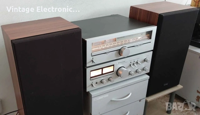 Сет на Kenwood - усилвател, тунер и тонколони, снимка 7 - Аудиосистеми - 54565600