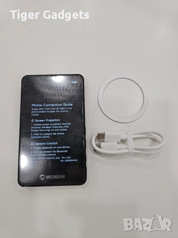 Moman XView M4 – безжичен selfie monitor дисплей за iPhone и Android, 4K/1080p vlog monitor, снимка 4 - Друга електроника - 54521618