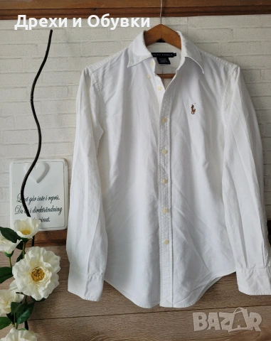 Бяла риза POLO RALPH LAUREN и дълга пола , снимка 10 - Ризи - 54154300