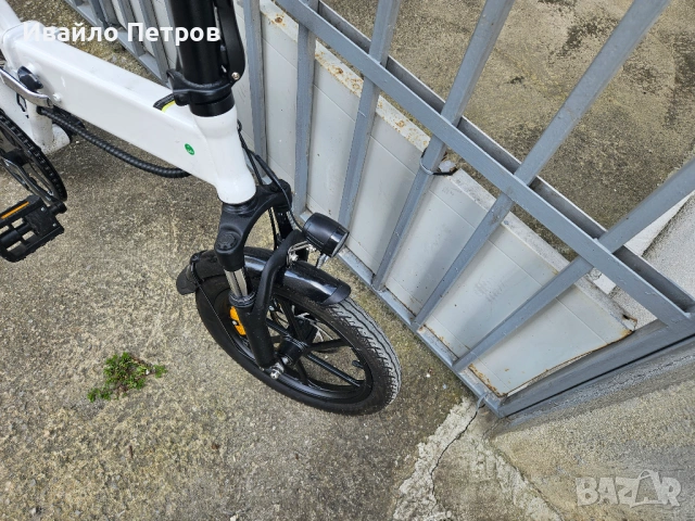 Електрически сгъваем велосипед 16 цола U3-шест месеца гаранция, снимка 2 - Велосипеди - 54212115
