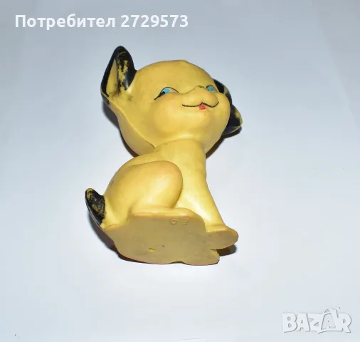 Стара гумена играчка - Куче, Кученце , снимка 3 - Колекции - 55622910