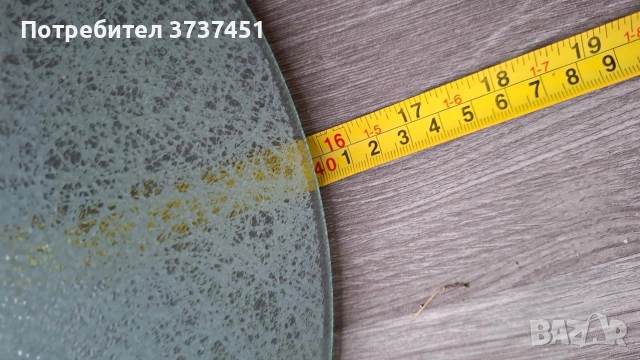 Лампа - 2 стъклени пендели, снимка 2 - Лампи за таван - 55192559