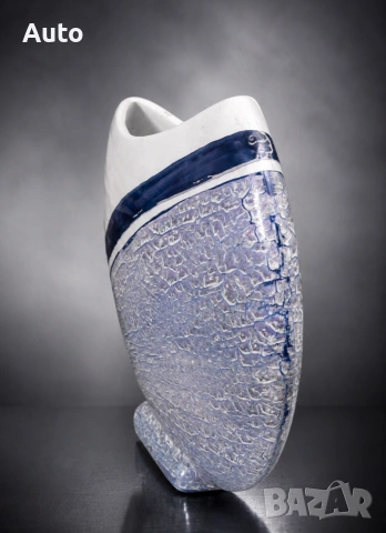 Ръчно изработена швейцарска арт ваза – Costa Ceramiche d'Arte, Gandria, снимка 2 - Стайни растения - 55230715