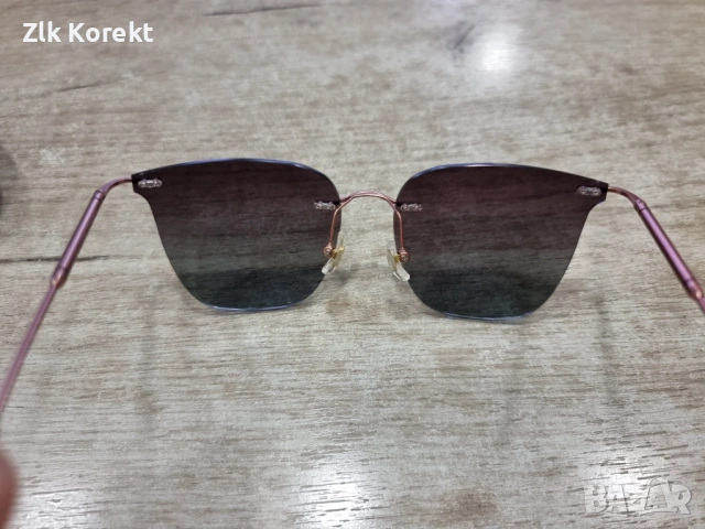 Италиански слънчеви очила с титаниеви рамки, снимка 8 - Слънчеви и диоптрични очила - 54149810
