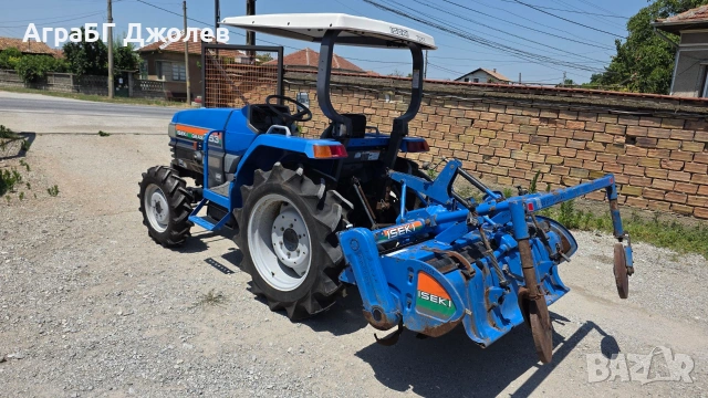 Японски трактор Iseki TG253F GEAS с фреза, 4х4, 25 кс., АграБГ Джолев, снимка 3 - Селскостопанска техника - 55088496