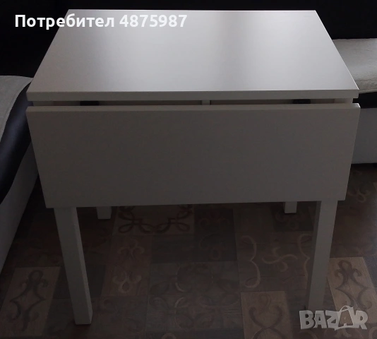 Трапезна разтегателна маса с падащи плотове само за град Варна 