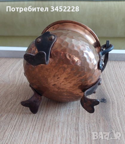 Котле медно за ценители , снимка 5 - Антикварни и старинни предмети - 55100950