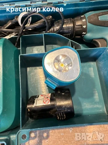 винтоверт "Makita DF330D"/10,8V/+led фенер, снимка 4 - Винтоверти - 55477719