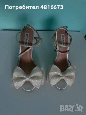 Steve Madden blyss ivory sandals 