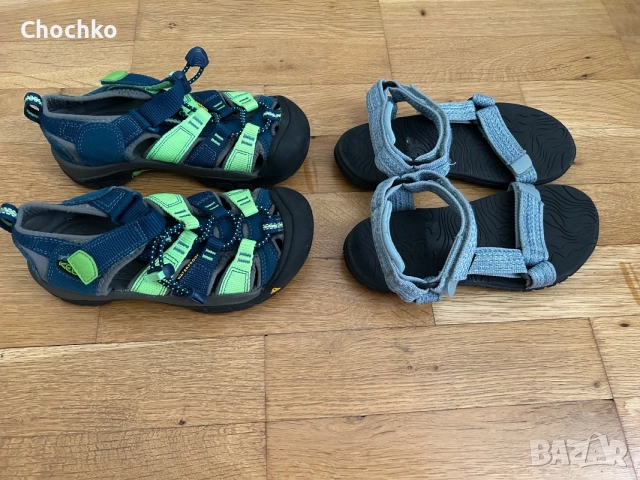 Keen и Teva детски сандали