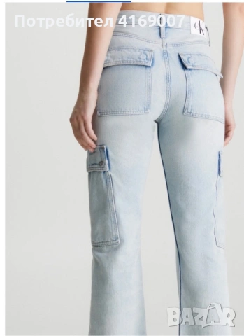 Дамски дънки Calvin Klein, снимка 2 - Дънки - 54526464