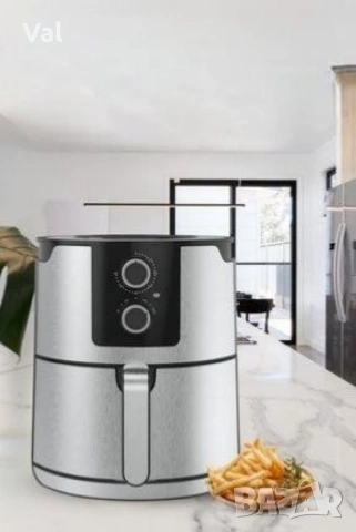 ФРИТЮРНИК С ГОРЕЩ ВЪЗДУХ /Air Fryer, снимка 2 - Фритюрници - 54671436