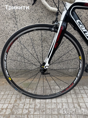 Cannondale Synapse Carbon/Shimano 105/Mavic Aksium RACE/шосеен велосипед, снимка 4 - Велосипеди - 54015845