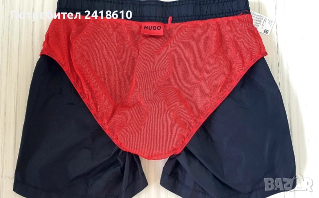 Hugo Boss HUGO HAITI Swim Short Mens Size L НОВО! ОРИГИНАЛ Мъжки Бански!, снимка 12 - Бански - 54767464