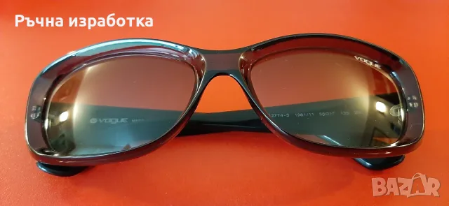vogue като нови дамски слънчеви очила оригинал калъф  made in italy, снимка 5 - Слънчеви и диоптрични очила - 55501657