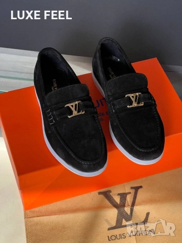 Louis Vuitton ⚜️ Естествен Велур , снимка 9 - Ежедневни обувки - 54392425