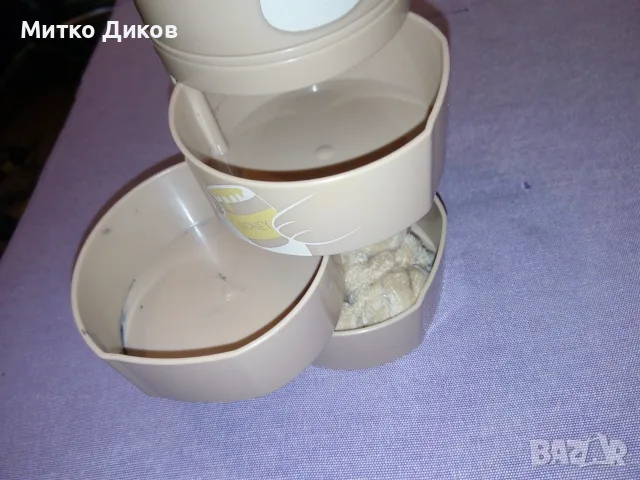 Пластмасово мече с три чекмеджета за принадлежности ново-167мм, снимка 4 - Декорация за дома - 55570599