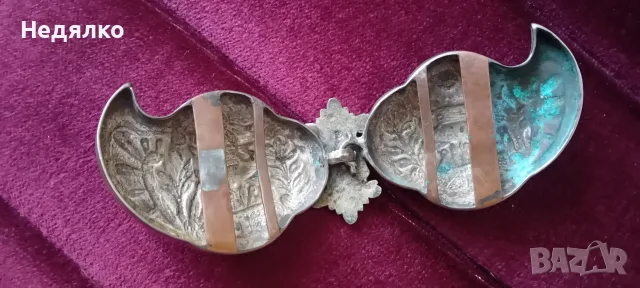 Сребърни пафти,Пазарджик,автентични,религиозни , снимка 9 - Антикварни и старинни предмети - 55338412