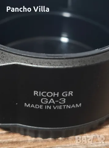 Ricoh GA-3 адаптер за филтри и широкоъгълна оптика зз Ricoh GR-IV, снимка 4 - Чанти, стативи, аксесоари - 55451296
