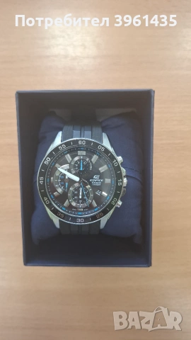 Часовник CASIO Edifice Classic Series, Черен - EFV-550P-1AVUEF