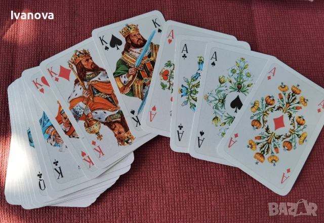 Salon 66, колекционерски карти за белот , снимка 2 - Карти за игра - 54499914