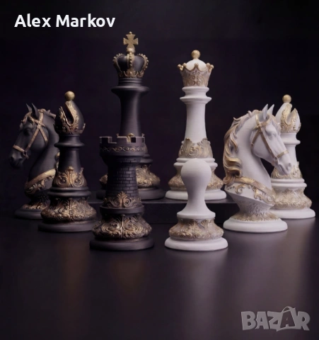 Луксозен шахмат, снимка 2 - Подаръци за мъже - 54905229