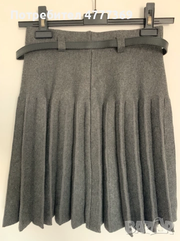 Сива пола I’V Boutique, снимка 3 - Поли - 54591655