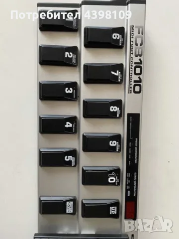 BEHRINGER FCB1010 Midi Footswitch / Футсуич, снимка 4 - Други - 55660067