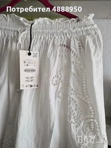 ZARA лятна ажурна пола