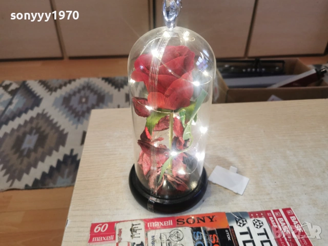 СВЕТЕЩА РОЗА 2303261917LCHERY1, снимка 4 - Колекции - 53950581