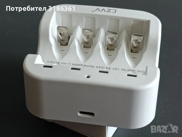 Зарядно за Li-ion батерии,дигитално с USB за ААА и за АА, снимка 4 - Друга електроника - 54387392