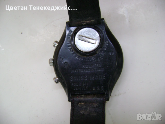 Продавам 5 броя кварцови часовника Fossil,Casio,Swatch, снимка 8 - Мъжки - 54264226