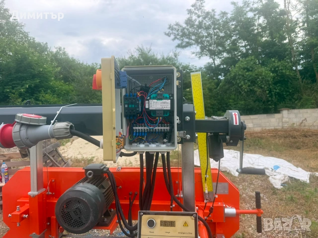 Полуавтоматична хоризонтална лентова дъскорезница (гатер) RS31E 7.5 kW 400V, снимка 6 - Циркуляри - 55174748