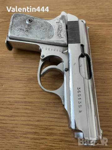 ПИСТОЛЕТ "ВАЛТЕР ППК", кал. 7,65мм  - ДЕАКТИВИРАН/ОБЕЗОПАСЕН., снимка 2 - Бойно оръжие - 53984400