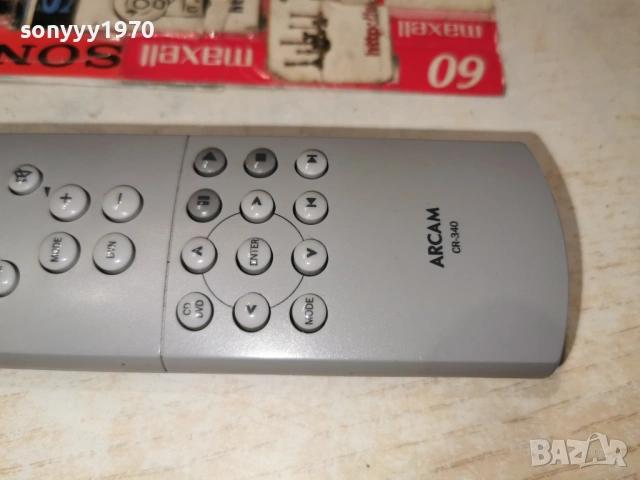 ARCAM CR-340 REMOTE ВНОС SWISS 1805262008М, снимка 12 - Ресийвъри, усилватели, смесителни пултове - 54596958