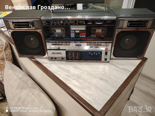 Радиокасетофон GF 780без забележки като нов!