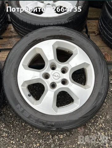 Лети  джанти Opel Saab 5х110 16 цола, снимка 2 - Гуми и джанти - 55672352