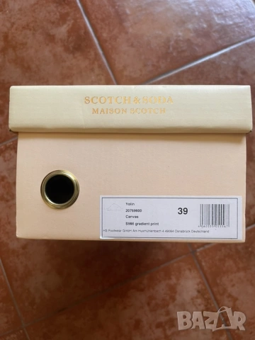 Scotch & Soda Maison Scotch оригинални нови ортопедични дамски чехли номер 39, снимка 9 - Чехли - 55169453