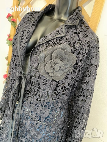 Дантелена наметка, снимка 4 - Туники - 54313134