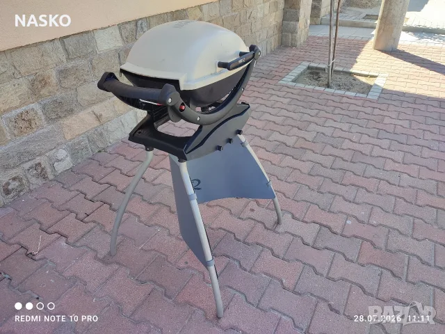 ГАЗОВО БАРБЕКЮ WEBER Q1000, снимка 7 - Барбекюта - 55458911