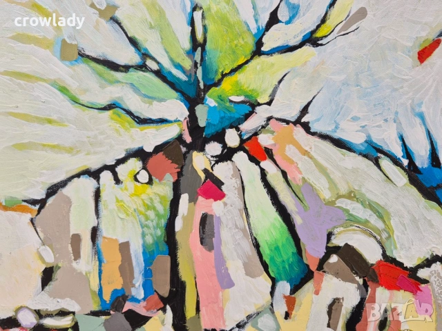 Иван Яхнаджиев Църква и къща 2024г. 27, снимка 4 - Картини - 54087536